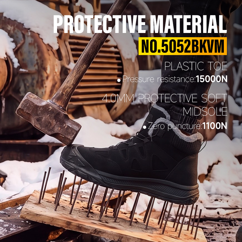 GUYISA safety boot steel toe puncture resistant 10KV electrically insulated flyknit microfiber rubber outsole industrial work