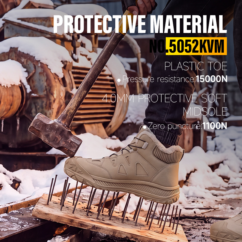 GUYISA safety boot protective toe cap puncture resistant 10KV insulated flyknit microfiber upper rubber sole industrial work