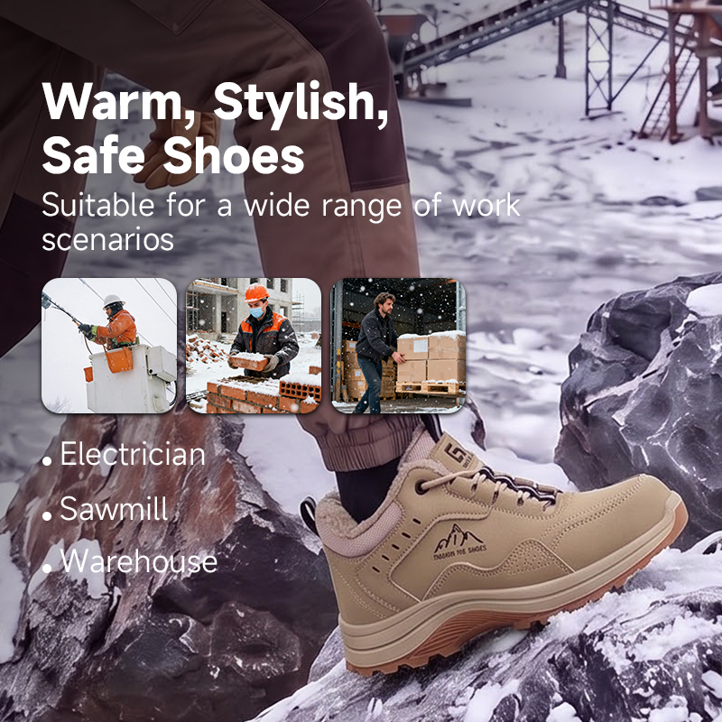 GUYISA safety shoes puncture resistant plastic toe 10KV insulated microfiber steel mesh dual density PU sole industrial work