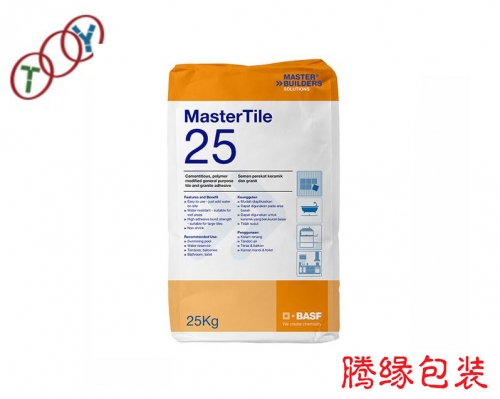 25kg PE sack for BASF MaterTile