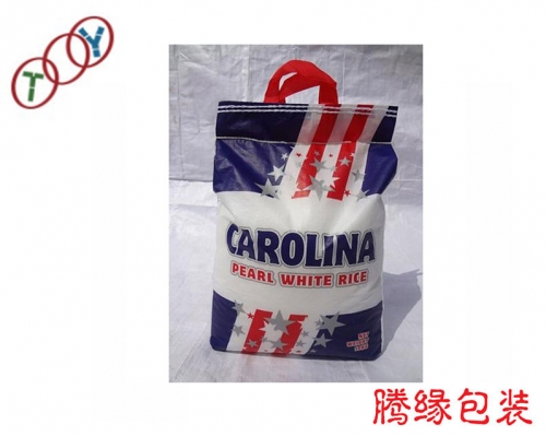 Lamination PP Woven bag for real white rice