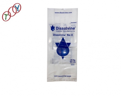 polyethylene bag chemical powder pack