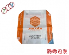 Jacobi type pe valve bag 25kg activated carbon