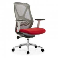 High quality very popular elegant durable low back ergonomic design office black mesh chair