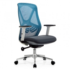 High quality very popular elegant durable low back ergonomic design office black mesh chair