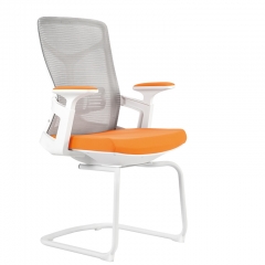 Coference mid back chair with fixed armrest