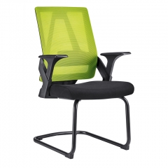 Coference mid back chair with fixed armrest