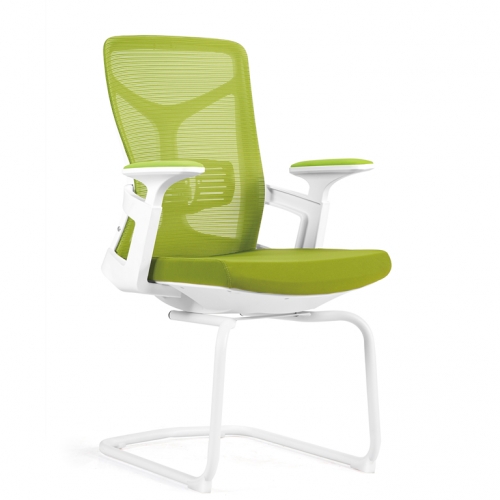 Coference mid back chair with fixed armrest