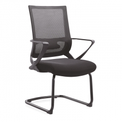 Coference mid back chair with fixed armrest