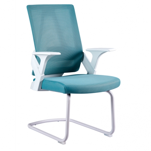 Coference mid back chair with fixed armrest