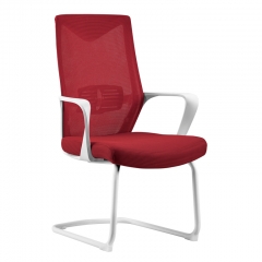 Coference mid back chair with fixed armrest