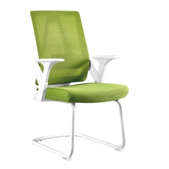 Coference mid back chair with fixed armrest