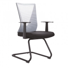 Coference mid back chair with fixed armrest