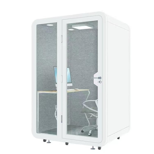 Sound proof portable privacy booth soundproof phone booth for office