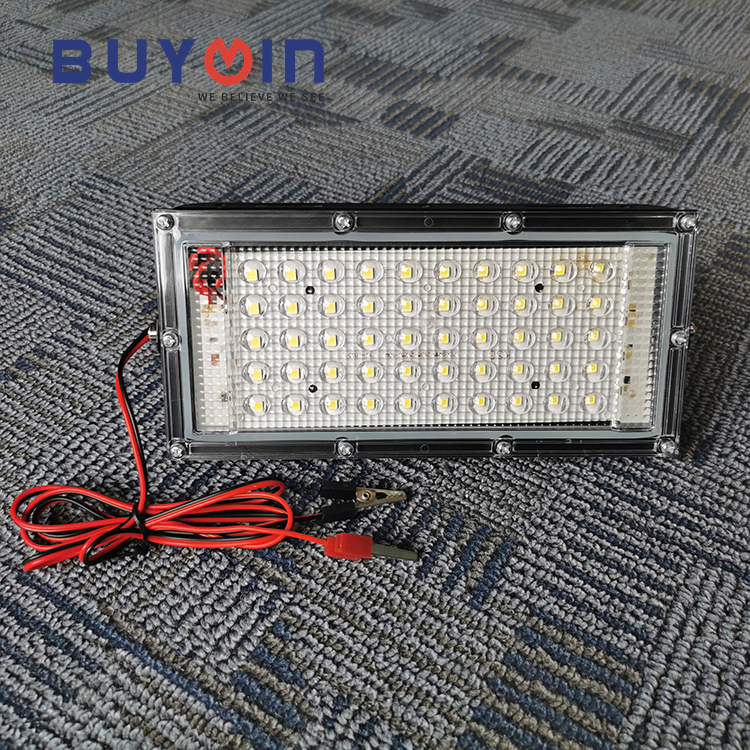 Led lights manufacture Portable DC 12 Volt LED Flood Light 50 Watt