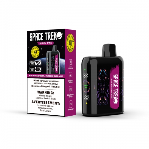 QUIZZ Space Trek Spin 75K 360° Curved Screen Disposable Vape