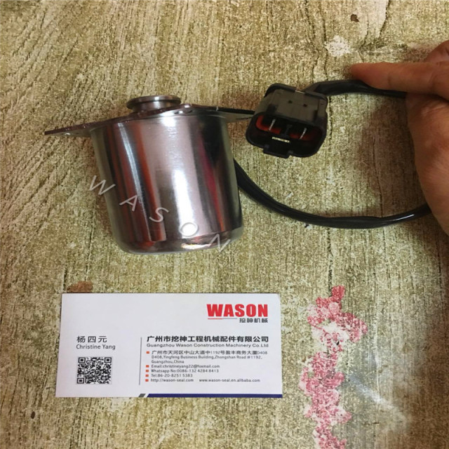 Excavator Engine Parts Rotary Solenoid Valve 22F-60-2120  22F-60-21201 For  PC40 PC55