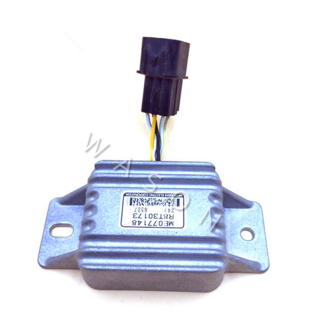 Excavator Safety Relay R8T30175 ME049239 ME077148 For 6D34 With Black Plug
