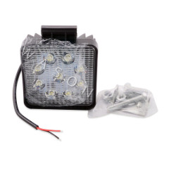 High Quality Excavator Spare Parts 9 pc C Type Led Light Work Lamp
