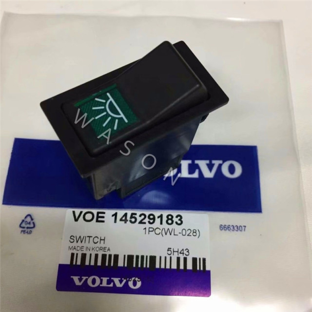 High Quality Excavator SWITCH PANEL  14529183  Light Switch For EC290