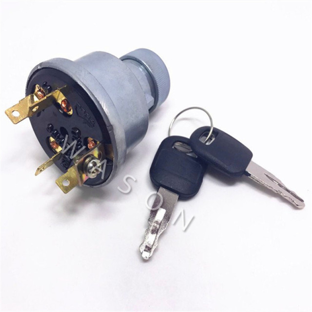 Start Ignition Switch 3E-0156 with Keys 5 lines for 3E0156 CAT Heavy Equipment