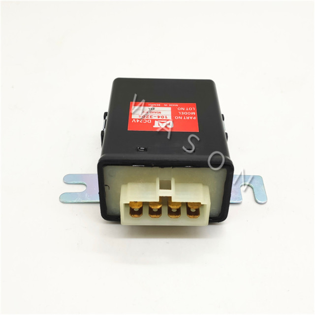 Excavator Electrical Parts  Excavator Time Relay 104-3204 1043204 For E320B