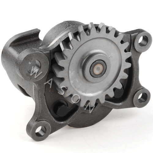 Excavator Engine Parts  Oil Pump 6150-51-1004 6206-51-1201  For S6D125 Flat