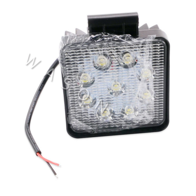 High Quality Excavator Spare Parts 9 pc C Type Led Light Work Lamp