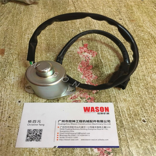 Excavator Engine Parts Rotary Solenoid Valve 22F-60-2120  22F-60-21201 For  PC40 PC55