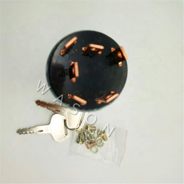 PC200-1/3/5 Excavator Engine spare parts 08086-10000 Ignition Switch 08086-20000  with 787 key