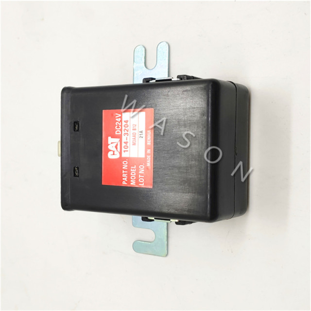 Excavator Electrical Parts  Excavator Time Relay 104-3204 1043204 For E320B
