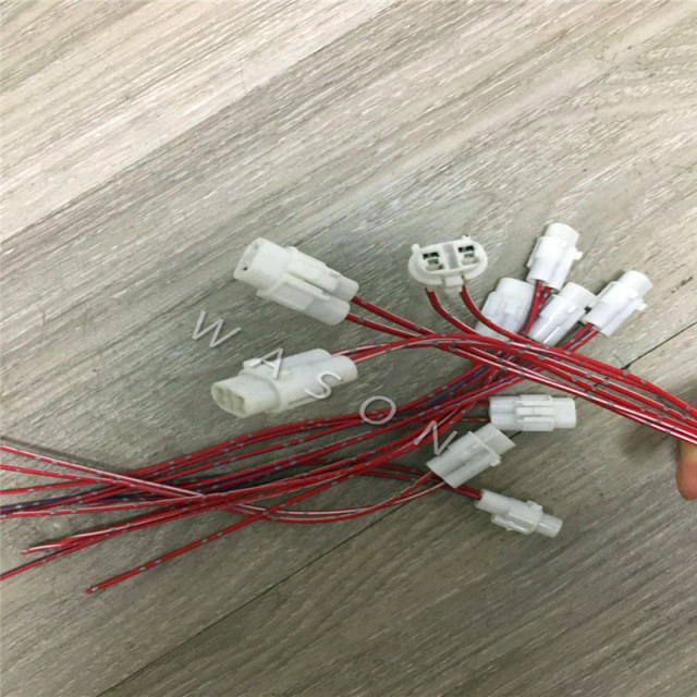 High Quality K3V112   Excavator Solenoid Valve White Plug  With 4 lines