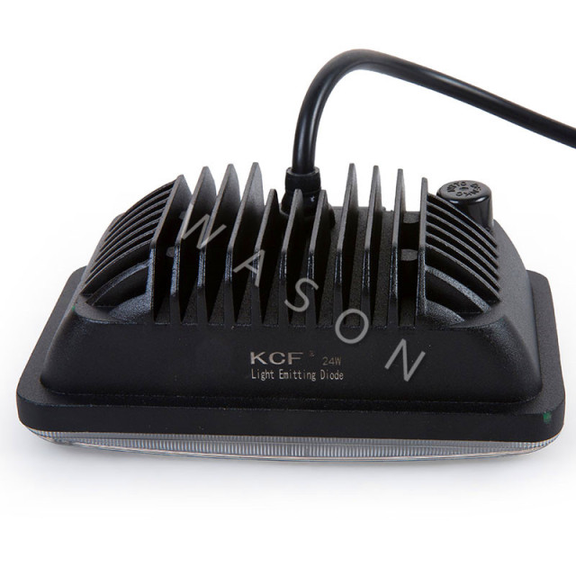 High Quality Excavator Spare Parts Square 8PCS 24W Led Light Work Lamp