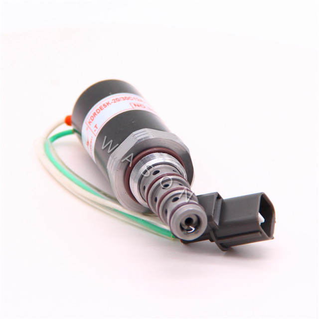 SK200-2-3-5 Travel Motor Solenoid Valve KDRDE5K-20/30C12A-101 YN35V00004F2