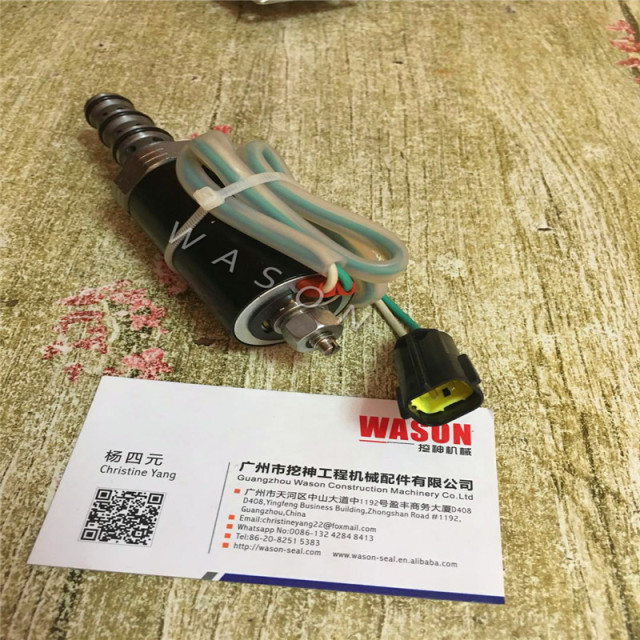 SK200-2-3-5 Hydraulic Pump Solenoid Valve YN35V00004F1 KDRDE5K-20/30C12A-111 SKX5P-17-212A  XJBN-00382 XJBN-00380