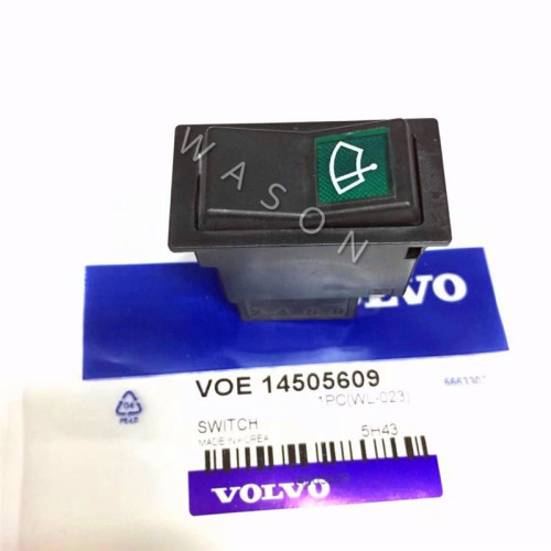 High Quality Excavator SWITCH PANEL  14505609 Light Switch For EC210