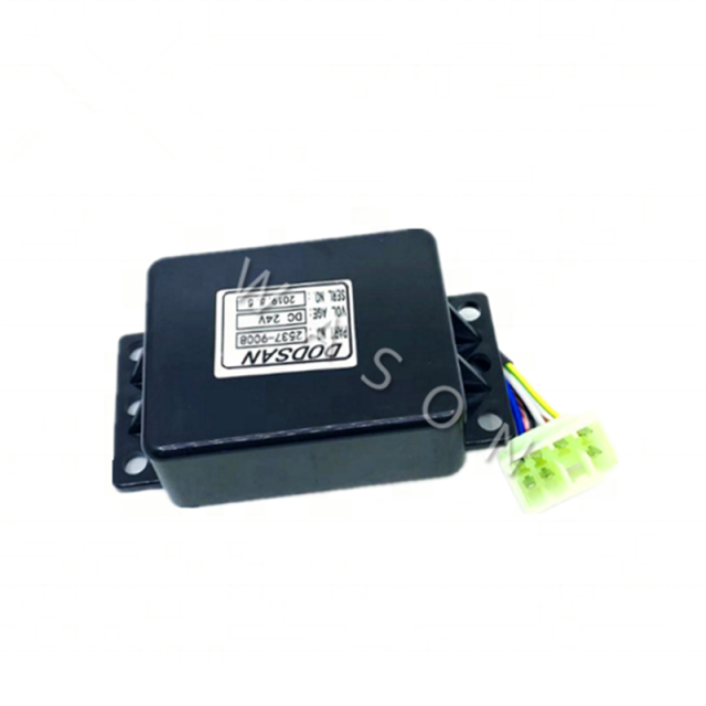 Excavator Parts 24V DC Time Relay 2537-9008 25379008 For DH220-5 DH220-5