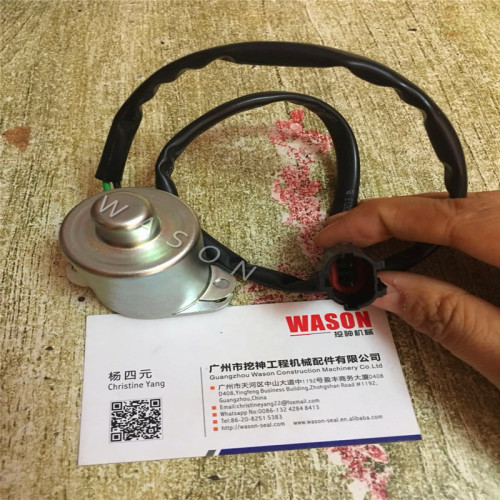 Excavator Engine Parts Rotary Solenoid Valve 22F-60-2120  22F-60-21201 For  PC40 PC55
