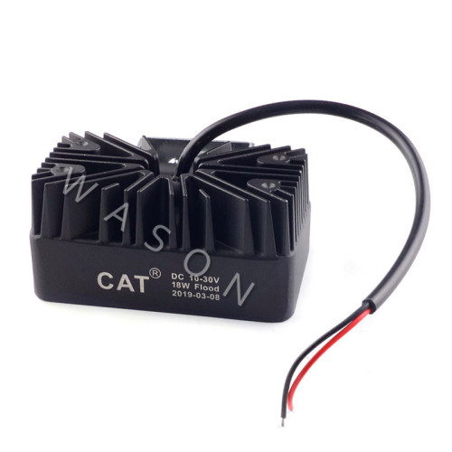 High Quality Excavator Spare Parts Round  9pcs Led Light Work Lamp