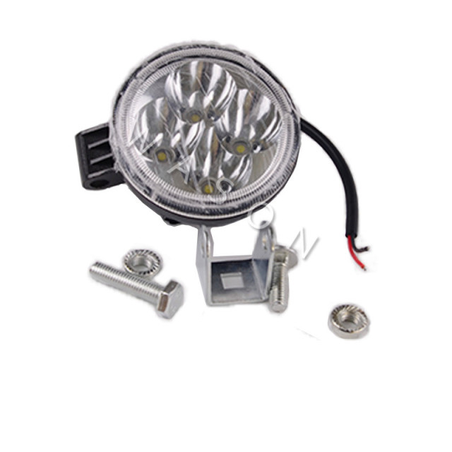 High Quality Excavator Spare Parts Round 4pcs 12W 8CM Led Light Work Lamp