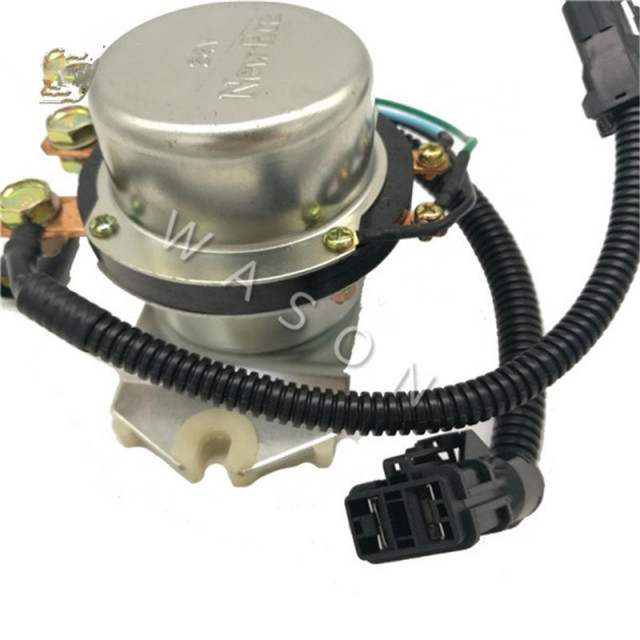 High Quality Excavator Battery Relay Switch YN24S00003F1 For SK200-8