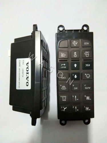 High Quality Excavator SWITCH PANEL  14594714   Light Switch For EC210