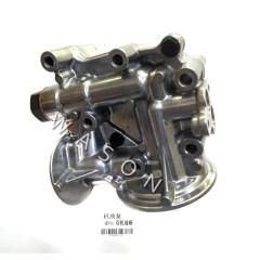 4D31 Oil Pump Double Oil Filter