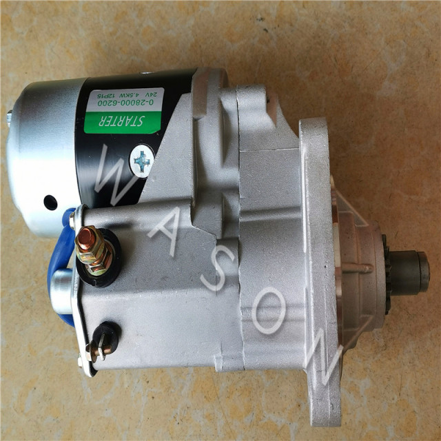 6BD1 24V 11T 4.5KW Starter Motor ex200-1