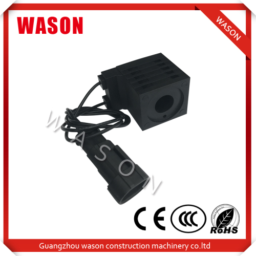 12V/24V   XG822 Excavator SOLENOID COIL 37*18MM
