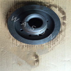 6D31 Excavator Crankshaft Pulley Tensioner 2 Slot Old Version