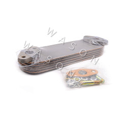 6D34 4D34  5P Excavator Oil Cooler Core SK200-3