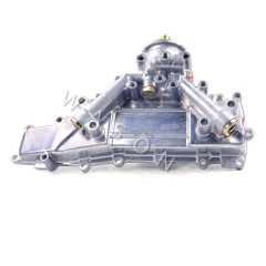 6D31 6D34 New Type  Excavator Oil Cooler Cover With Seat