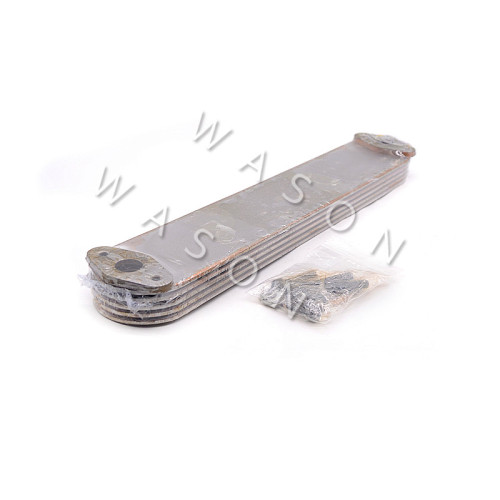 6D108  Excavator Oil Cooler Core