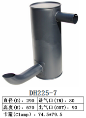 DH225-7  Excavator Muffler